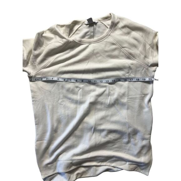 Athleta Womem's White Classic Coaster Luxe Relaunch Sweatshirt Size Small NWT - Picture 3 of 6